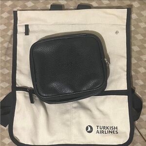 Turkish Airline Business Class Amenity Kit and Backpack Set